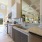 a kitchen with marble counters